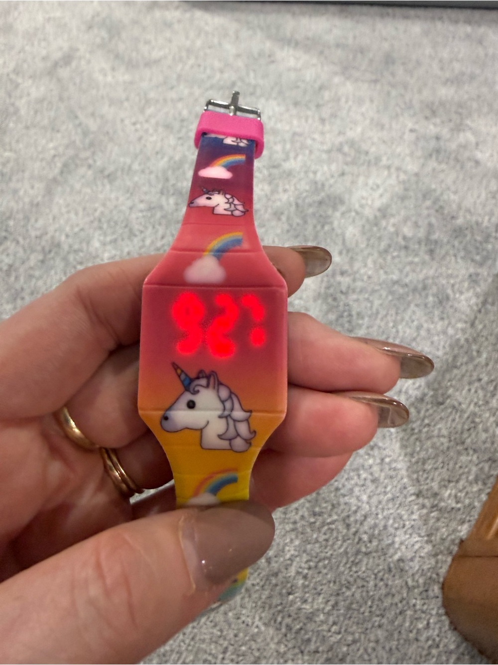 Unicorn Rainbow Digital Watch for Kids